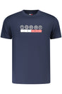 TOMMY HILFIGER MEN'S SHORT-SLEEVE T-SHIRT BLUE