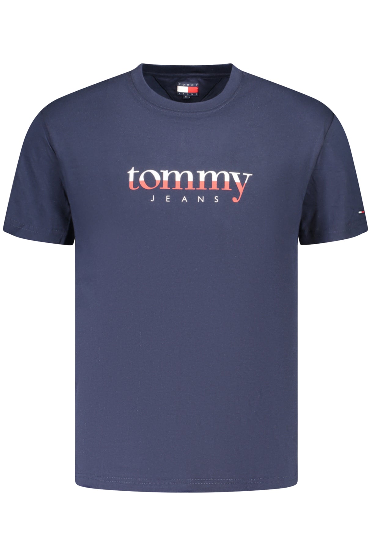 TOMMY HILFIGER MEN'S SHORT-SLEEVE T-SHIRT BLUE
