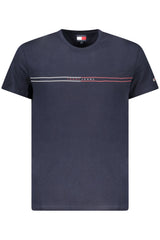 TOMMY HILFIGER MEN'S SHORT SLEEVE T-SHIRT BLUE