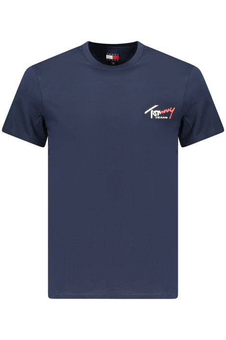 TOMMY HILFIGER MEN'S SHORT-SLEEVE T-SHIRT BLUE