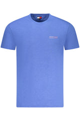 TOMMY HILFIGER MEN'S SHORT SLEEVE T-SHIRT BLUE