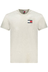 TOMMY HILFIGER MEN'S SHORT-SLEEVE T-SHIRT GREY