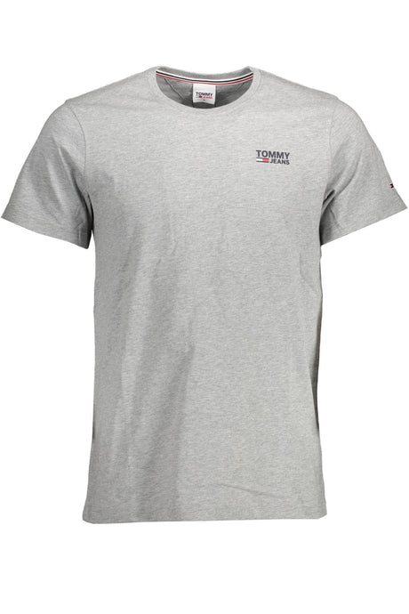 TOMMY HILFIGER MEN'S SHORT SLEEVE T-SHIRT GREY