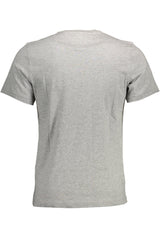 TOMMY HILFIGER MEN'S SHORT SLEEVE T-SHIRT GREY