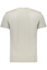 TOMMY HILFIGER MEN'S SHORT-SLEEVE T-SHIRT GREY
