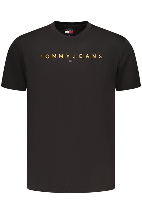 TOMMY HILFIGER MEN'S SHORT-SLEEVE T-SHIRT BLACK