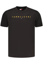 TOMMY HILFIGER MEN'S SHORT-SLEEVE T-SHIRT BLACK