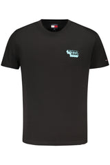 TOMMY HILFIGER MEN'S SHORT-SLEEVE T-SHIRT BLACK