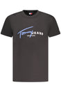 TOMMY HILFIGER SHORT SLEEVE T-SHIRT MEN BLACK