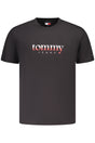 TOMMY HILFIGER MEN'S SHORT-SLEEVE T-SHIRT BLACK