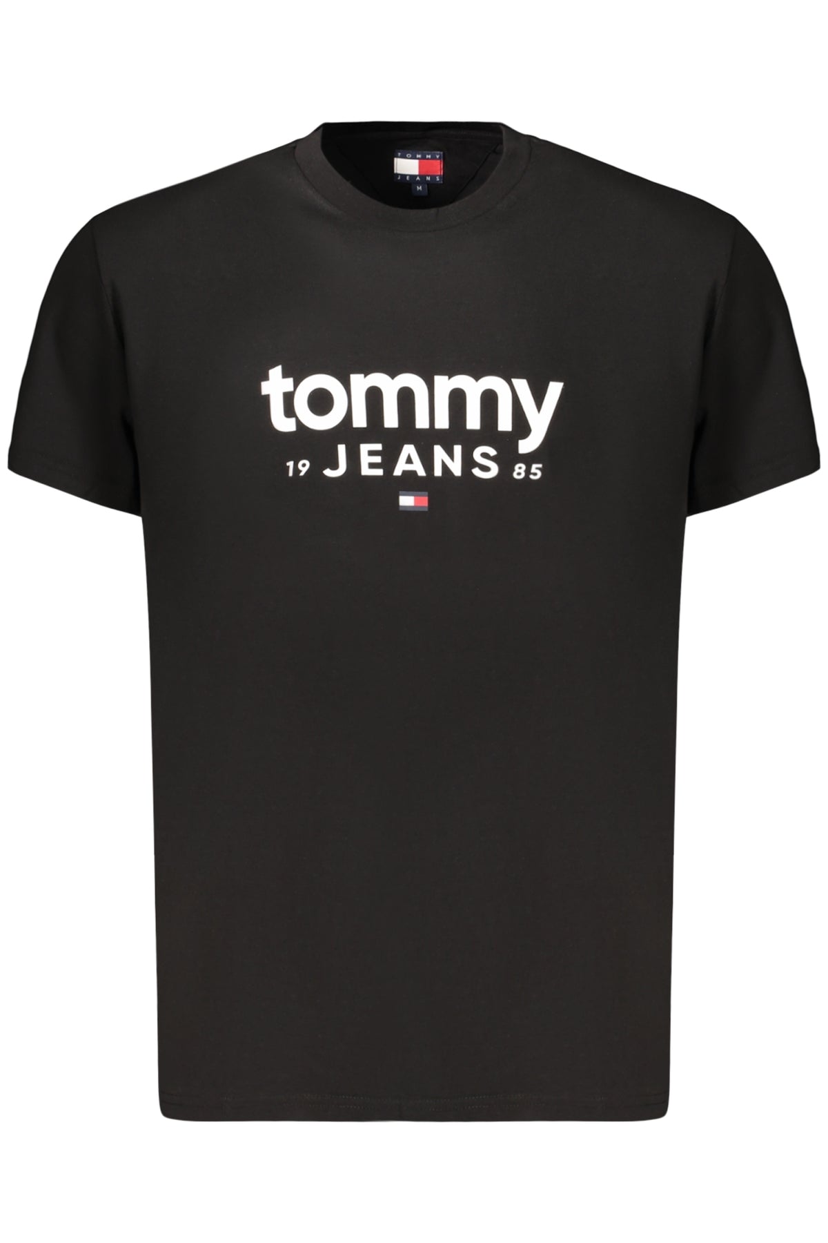 TOMMY HILFIGER MEN'S SHORT-SLEEVE T-SHIRT BLACK