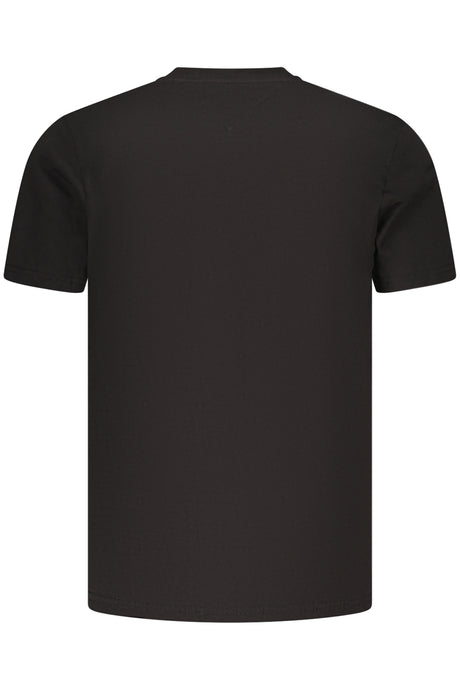 TOMMY HILFIGER MEN'S SHORT-SLEEVE T-SHIRT BLACK
