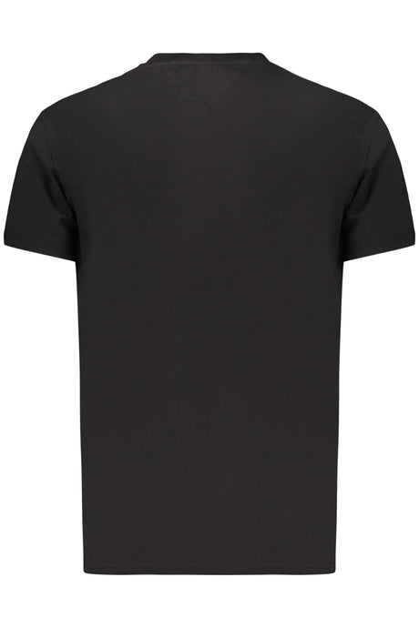 TOMMY HILFIGER MEN'S SHORT-SLEEVE T-SHIRT BLACK