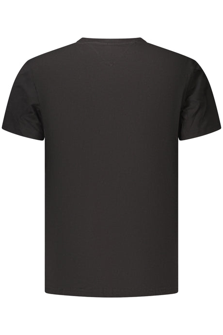 TOMMY HILFIGER MEN'S SHORT-SLEEVE T-SHIRT BLACK