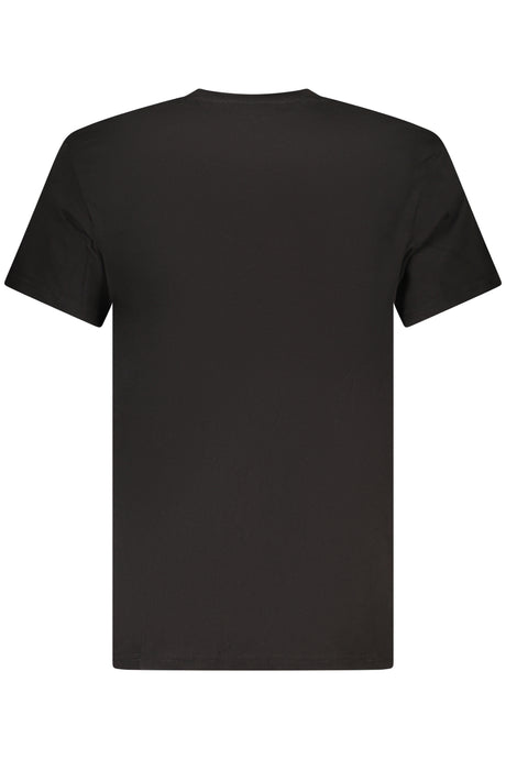 TOMMY HILFIGER MEN'S SHORT-SLEEVE T-SHIRT BLACK