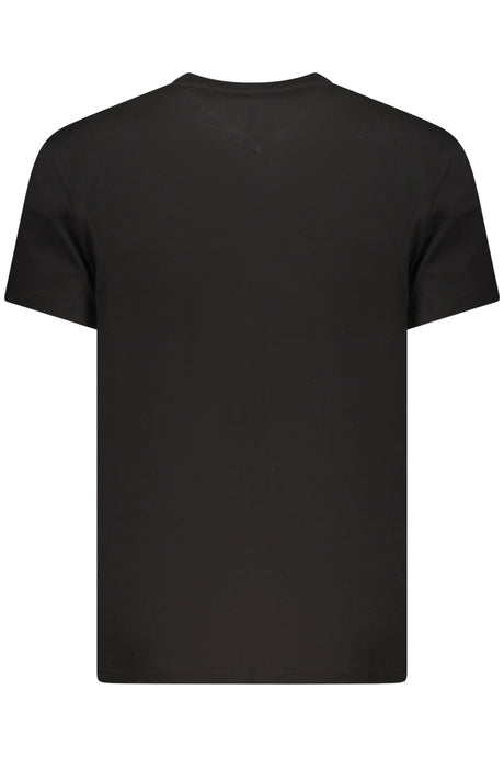 TOMMY HILFIGER MEN'S SHORT-SLEEVE T-SHIRT BLACK