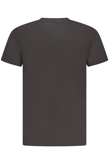 TOMMY HILFIGER SHORT SLEEVE T-SHIRT MEN BLACK