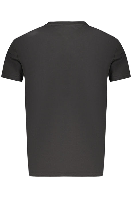 TOMMY HILFIGER MEN'S SHORT-SLEEVE T-SHIRT BLACK