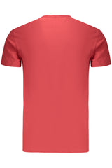 TOMMY HILFIGER MEN'S SHORT-SLEEVED T-SHIRT, RED