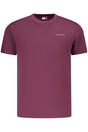 TOMMY HILFIGER MEN'S SHORT-SLEEVE T-SHIRT PURPLE