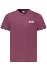 TOMMY HILFIGER MEN'S SHORT-SLEEVE T-SHIRT PURPLE