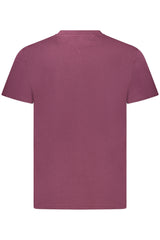 TOMMY HILFIGER MEN'S SHORT-SLEEVE T-SHIRT PURPLE