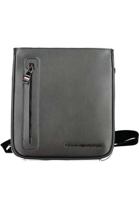 TOMMY HILFIGER MEN'S BLACK SHOULDER BAG