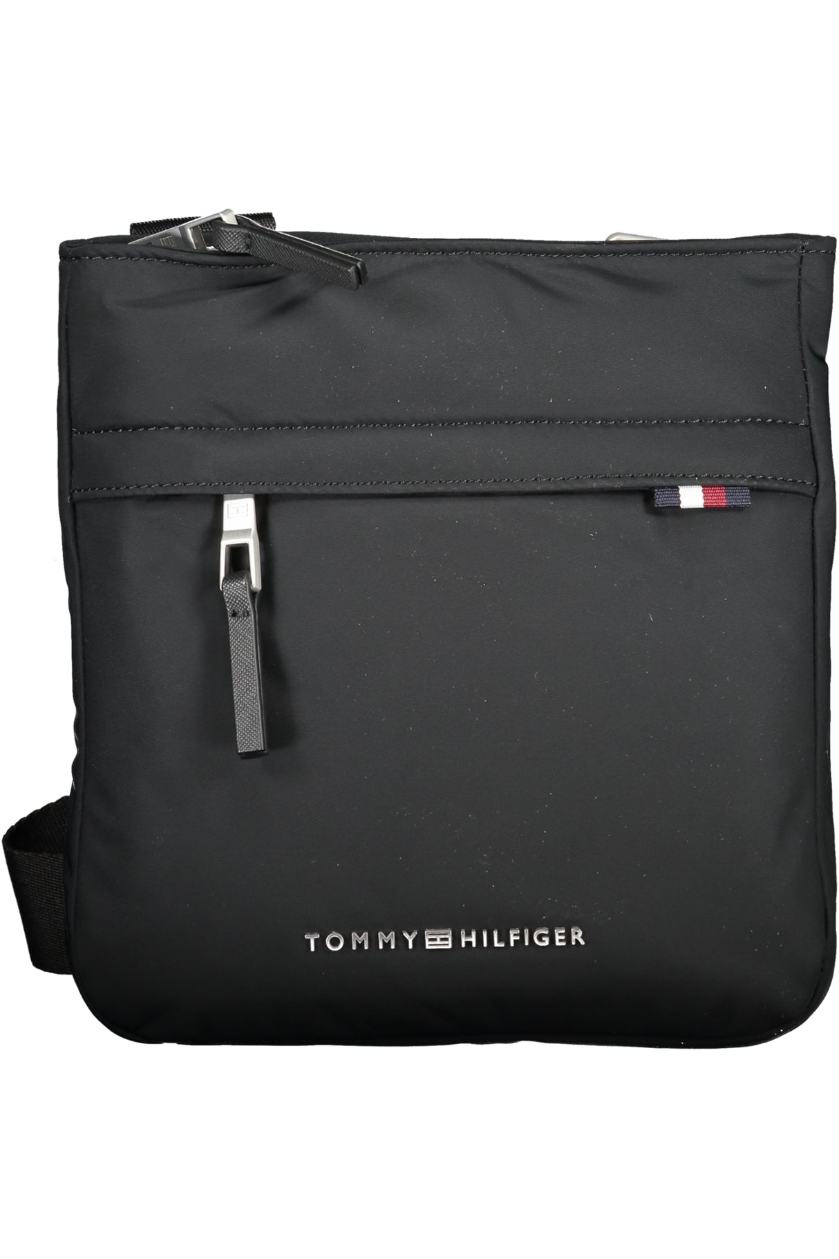TOMMY HILFIGER MEN'S BLACK SHOULDER BAG