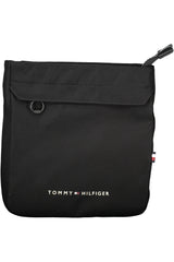 TOMMY HILFIGER MEN'S BLACK SHOULDER BAG