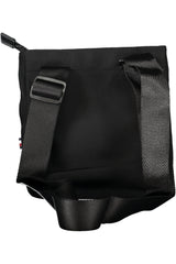 TOMMY HILFIGER MEN'S BLACK SHOULDER BAG