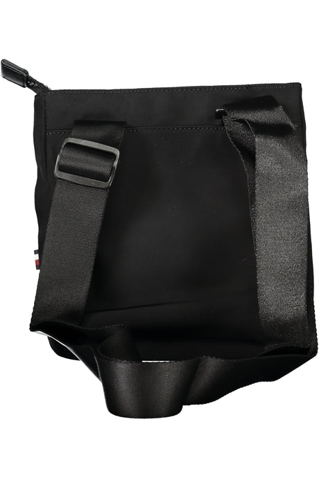 TOMMY HILFIGER MEN'S BLACK SHOULDER BAG