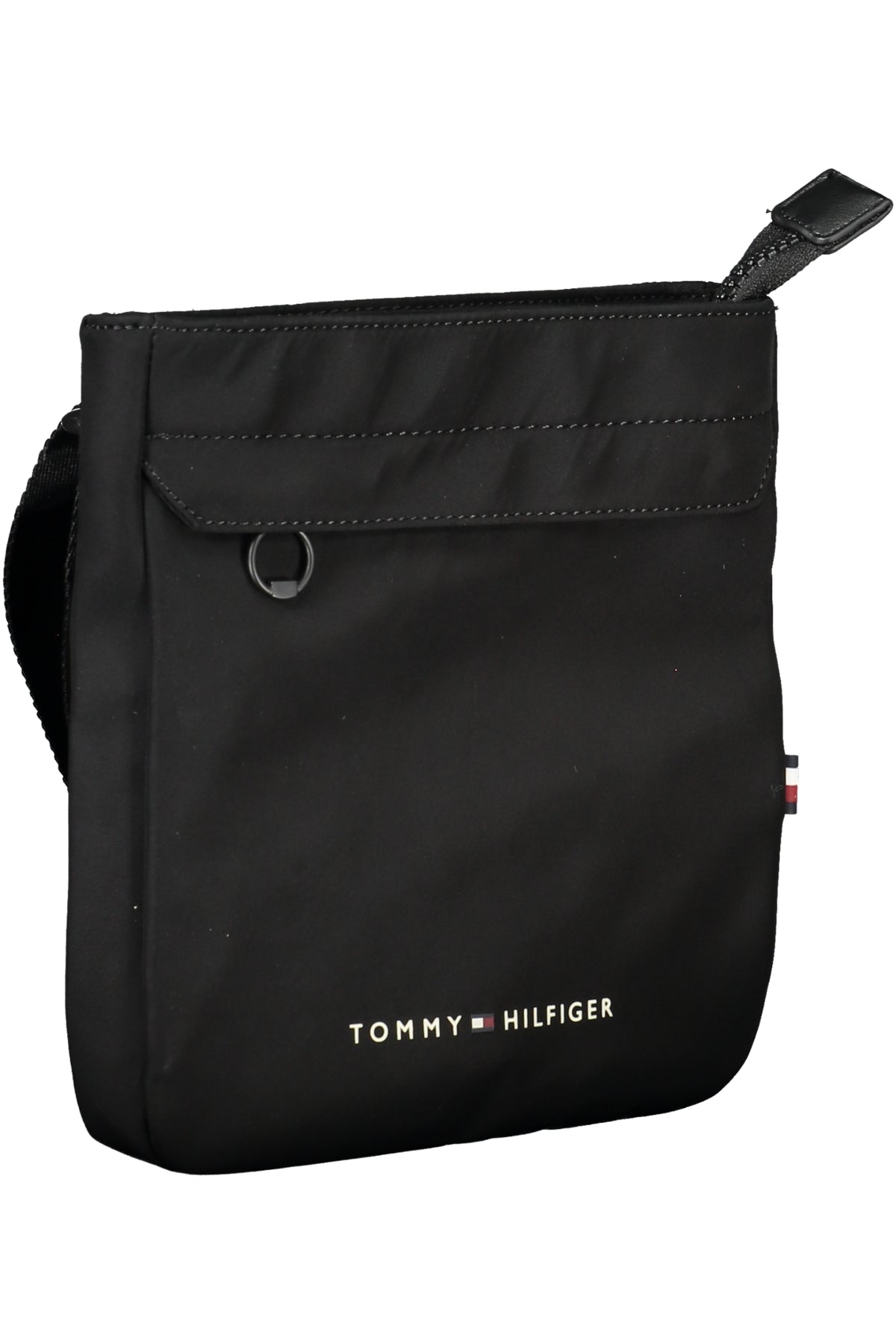 TOMMY HILFIGER MEN'S BLACK SHOULDER BAG