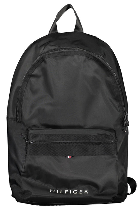 TOMMY HILFIGER MAN BLACK BACKPACK