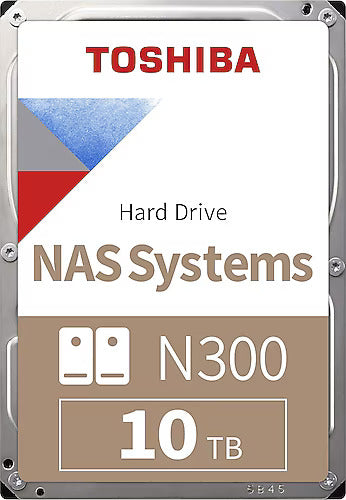 Toshiba N300 10TB HDD NAS MN10ADA10TS