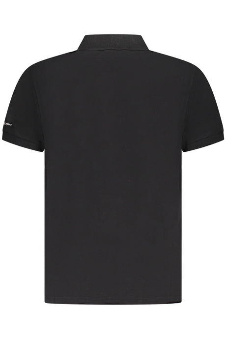 TRUSSARDI MEN'S SHORT SLEEVE POLO BLACK