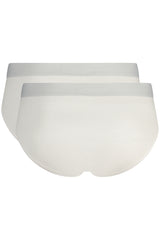 TRUSSARDI MEN'S WHITE BRIEFS