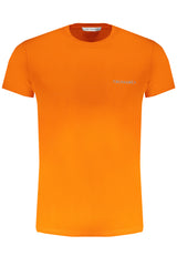 TRUSSARDI MEN'S SHORT SLEEVE T-SHIRT ORANGE