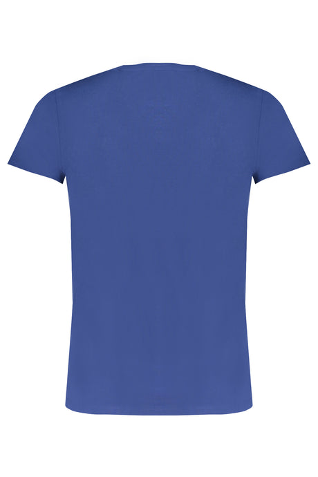 TRUSSARDI MEN'S SHORT SLEEVED T-SHIRT BLUE
