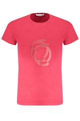 TRUSSARDI MEN'S SHORT SLEEVE T-SHIRT RED