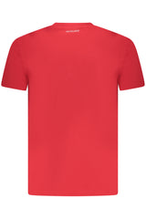 TRUSSARDI MEN'S SHORT SLEEVE T-SHIRT RED