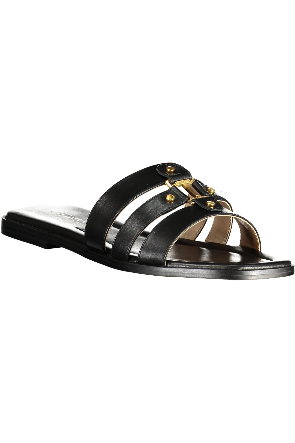 TWINSET WOMEN'S BLACK SANDALS