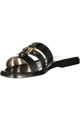 TWINSET WOMEN'S BLACK SANDALS