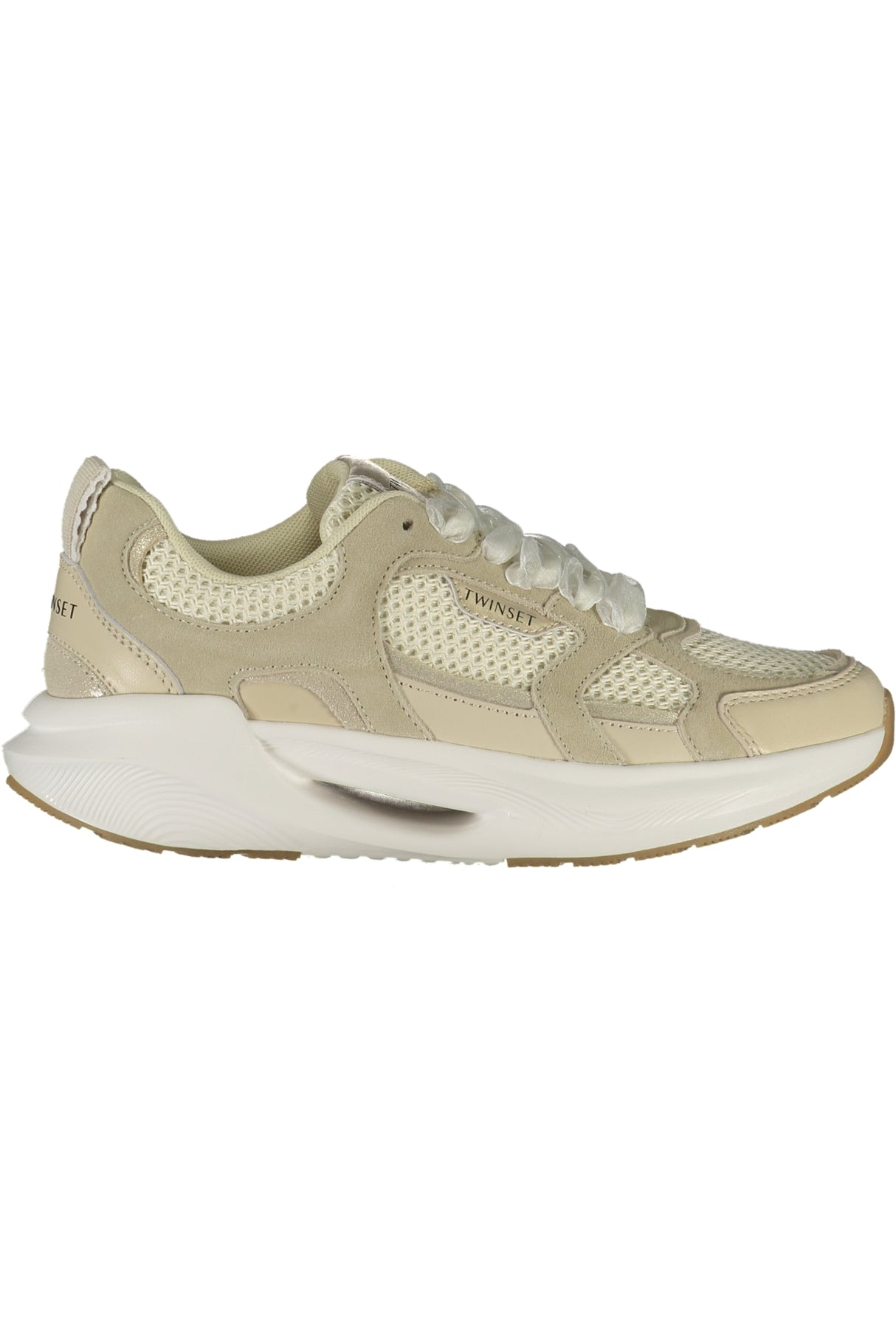 TWINSET WOMEN'S BEIGE SPORTS SHOES