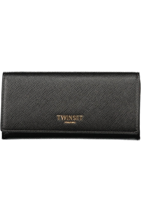 TWINSET WOMEN'S BLACK WALLET