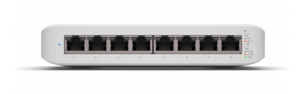 Ubiquiti UniFi Switch Lite 8 PoE Gigabit 8-Ports 4 PoE USW-Lite-8-PoE(52W)