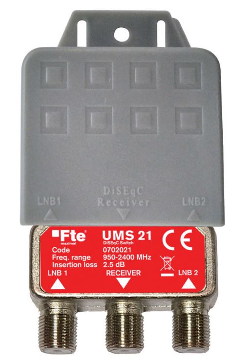 FTE Satellite Diseqc Switch 2-1 UMS21
