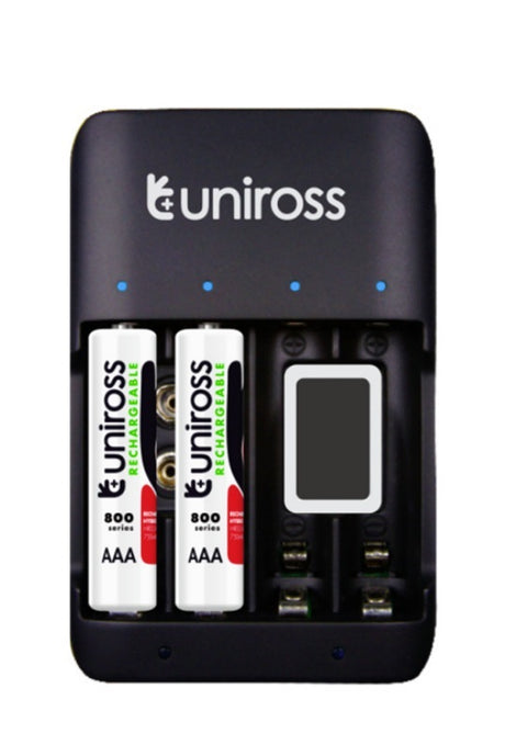 Uniross USB Charger UCU009 AA/AAA/9V