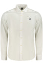 US GRAND MEN'S LONG-SLEEVED WHITE SHIRT