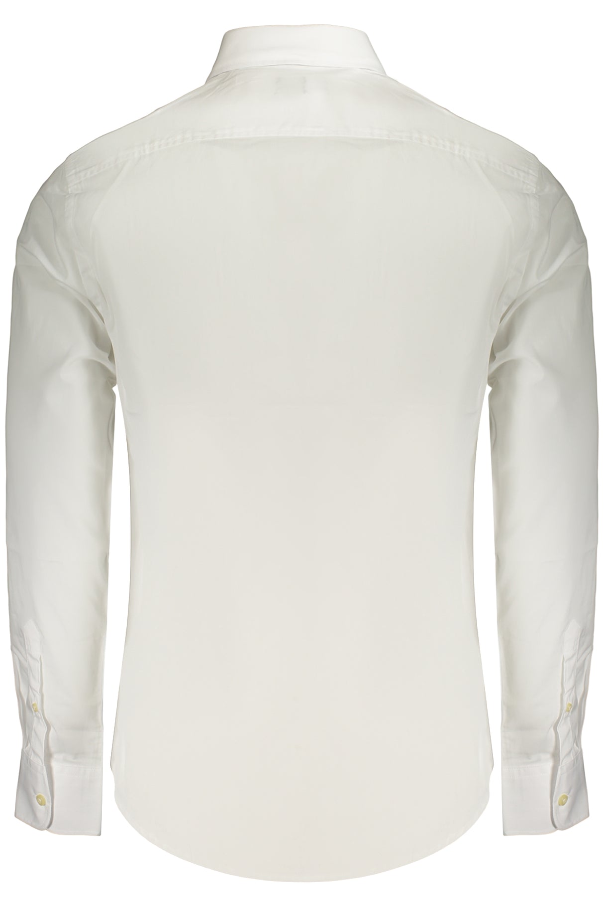 US GRAND MEN'S LONG-SLEEVED WHITE SHIRT