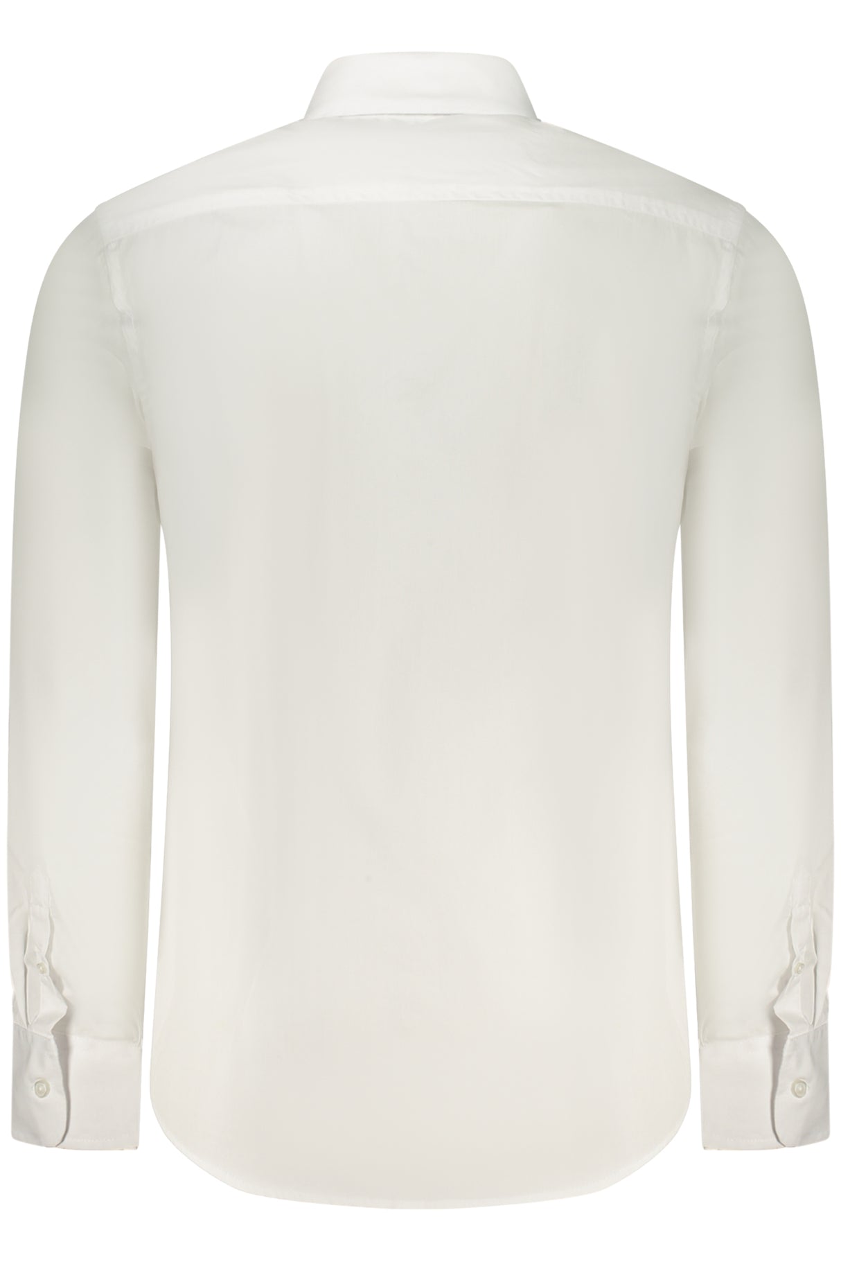 US GRAND MEN'S LONG-SLEEVED WHITE SHIRT